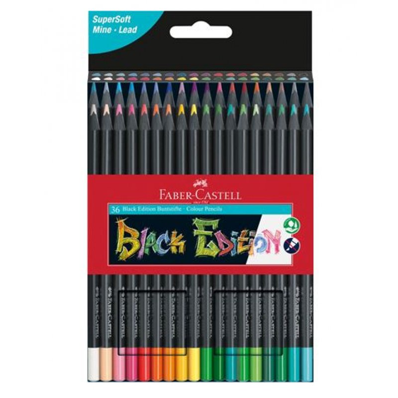 Faber-Castell 116436 crayon de couleur Multicolore 36 pièce(s)