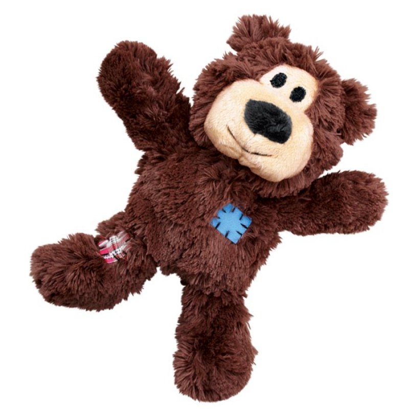 KONG - Kong WildKnots Bears Medium/Large 35,6cm (ass. Colours) - (KONGNKR1E)