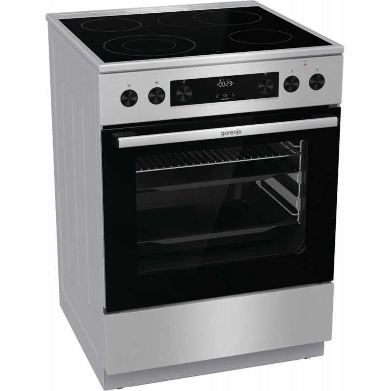 Gorenje GECS6C70XPA Cuisinière Plaque avec zone à induction Acier inoxydable A