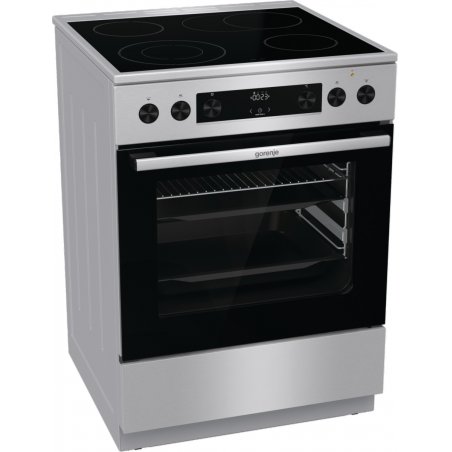 Gorenje GECS6C70XPA Cuisinière Plaque avec zone à induction Acier inoxydable A