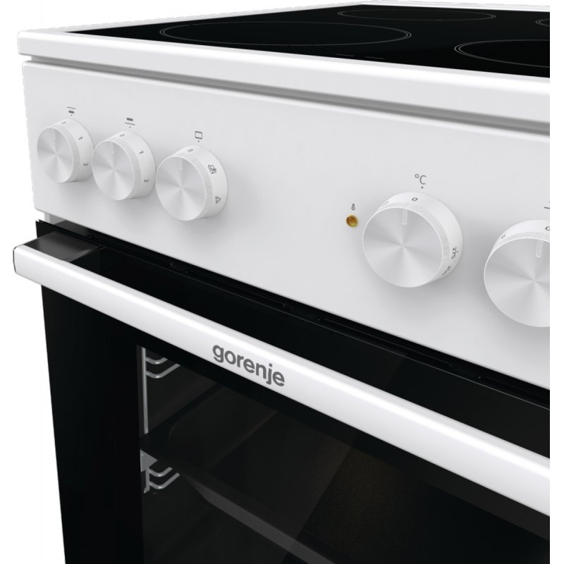 Gorenje GEC5A21WG Cuisinière Céramique Blanc A