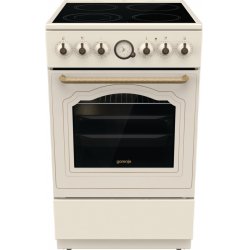 Gorenje GECS5B70CLI cooker Freestanding cooker Ceramic Ivory A