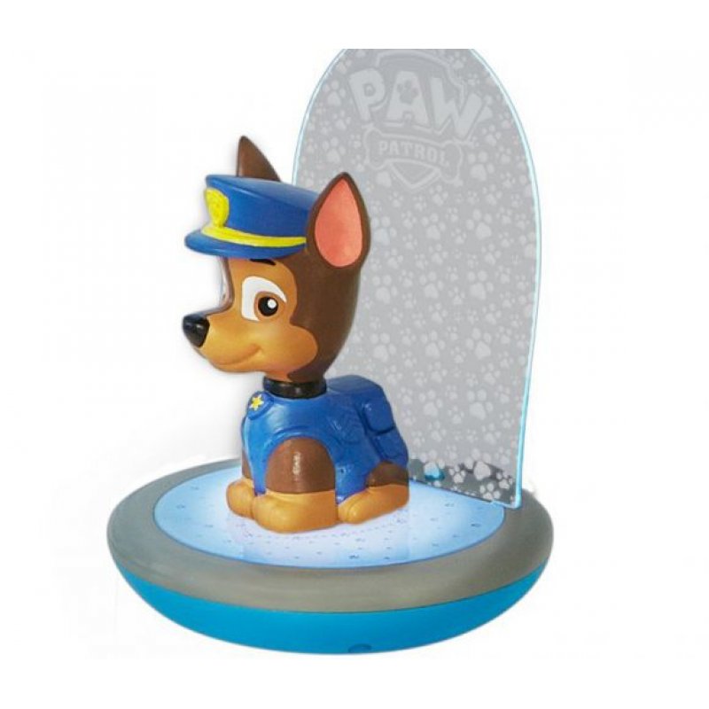 Paw Patrol - Chase Kids Magic Bedside Night Light, Torch and Projector - (10043)