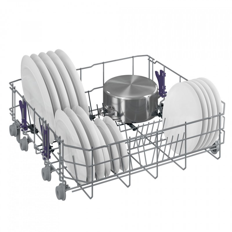 Beko DSN15421X dishwasher Semi built-in 14 place settings E