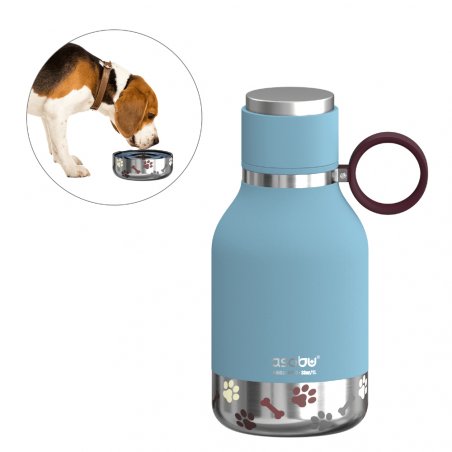ASOBU - Stainless Steel  Bowl Bottle - Blue - (84259103973)