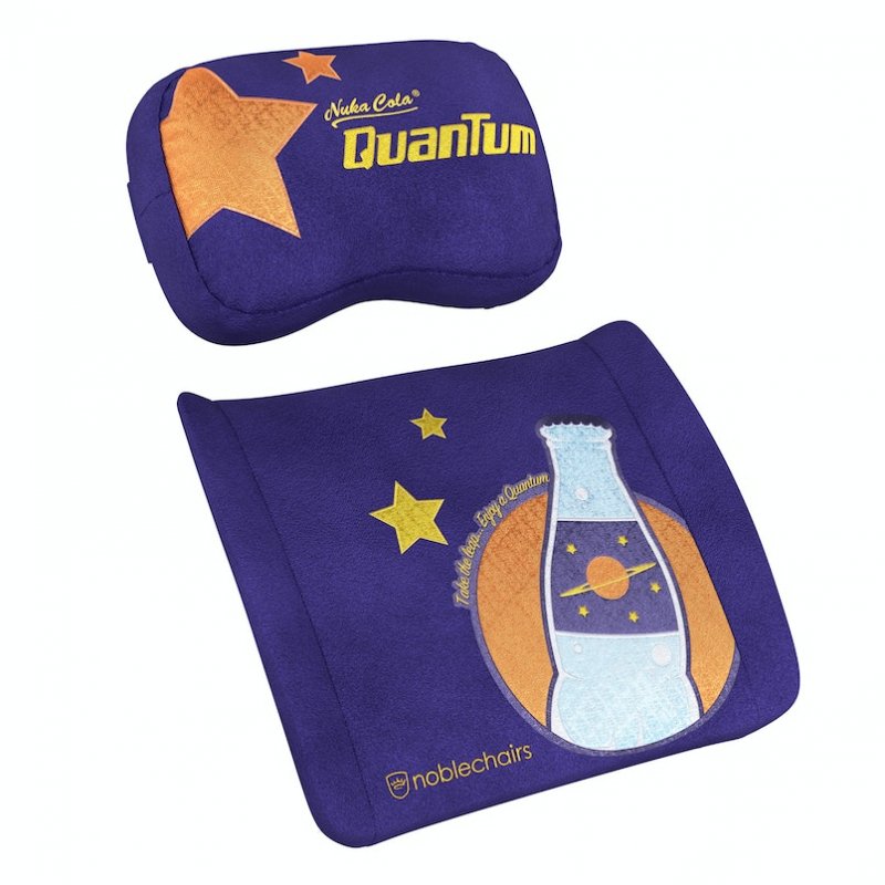 noblechairs Memory Foam Kissen-Set - Fallout Nuka-Cola Quantum Edition