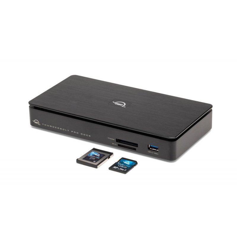 OWC Thunderbolt Pro Dock Wired Thunderbolt 3 Black