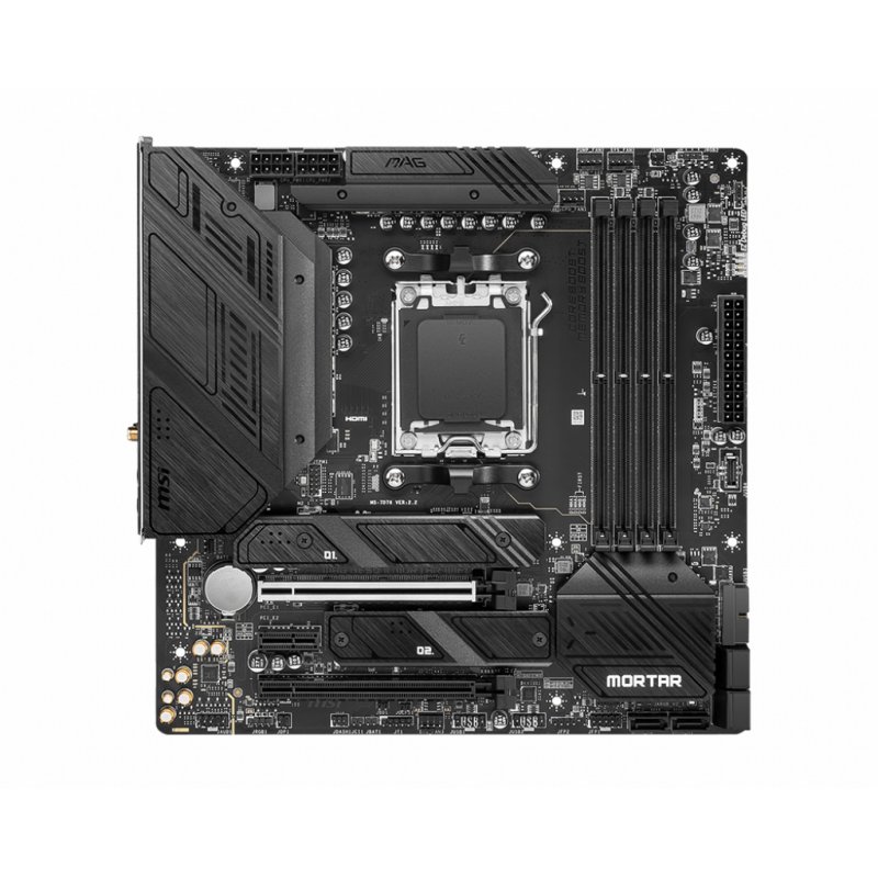 MSI MAG B650M Mortar WIFI AMD B650 Socket AM5 micro ATX