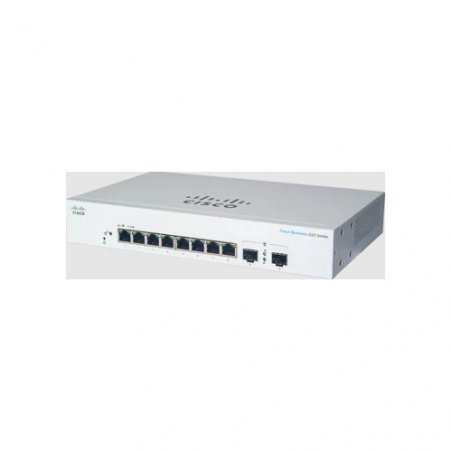 CBS220 SMART 8-PORT GE EXT PS 2X1G SFP