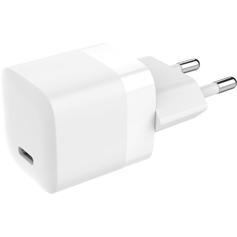 Vision USB-C Charger with EU Plug power adapter/inverter Universal 30 W White