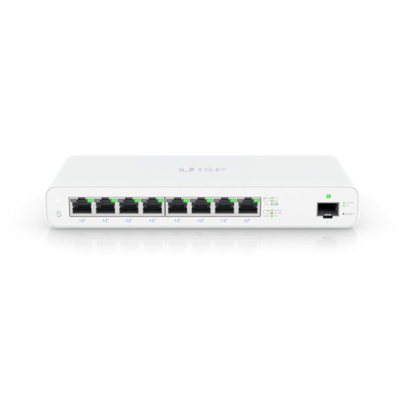 Ubiquiti UISP Managed L2 Gigabit Ethernet (10/100/1000) Power over Ethernet (PoE) White