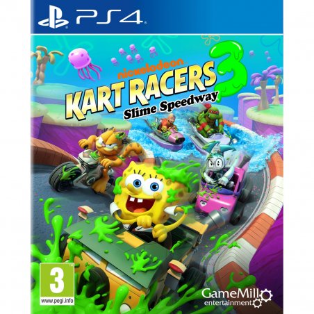 GameMill Entertainment Nickelodeon Kart Racers 3: Slime Speedway Standard English PlayStation 4