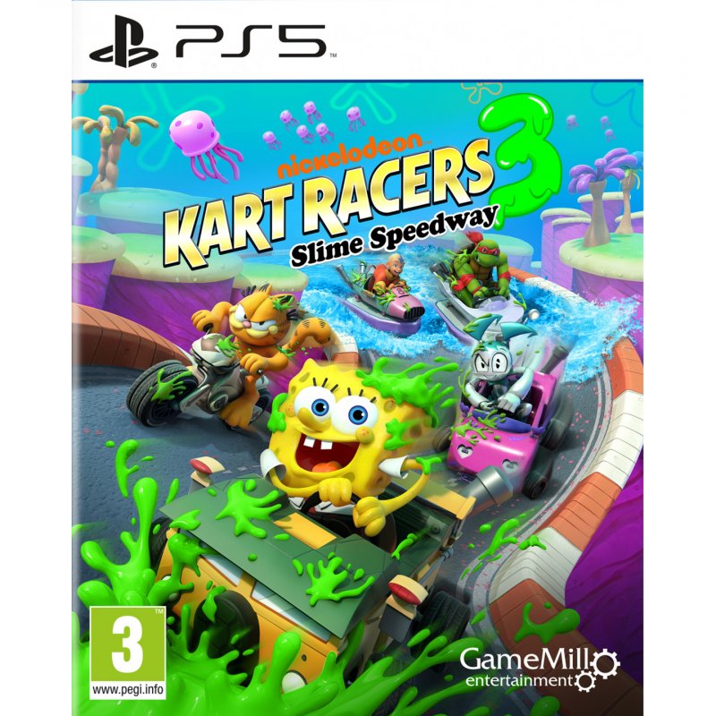 GameMill Entertainment Nickelodeon Kart Racers 3: Slime Speedway Standard English PlayStation 5