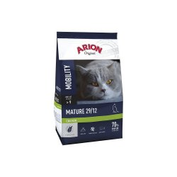 Arion Mature croquette pour chat 2 kg Senior Bœuf, Riz, Saumon