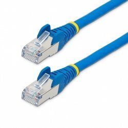 StarTech.com Câble Ethernet CAT6a 2m - Low Smoke Zero Halogen (LSZH) - 10 Gigabit 500MHz 100W PoE RJ45 S/FTP Cordon de 