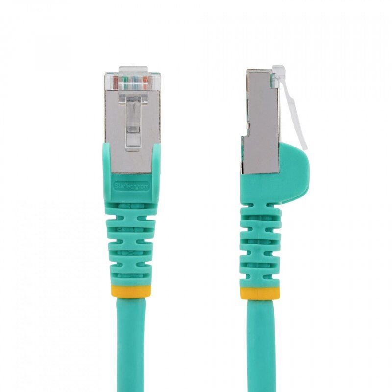 StarTech.com Câble Ethernet CAT6a 1m - Low Smoke Zero Halogen (LSZH) - 10 Gigabit 500MHz 100W PoE RJ45 S/FTP Cordon de 