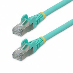 StarTech.com Câble Ethernet CAT6a 7,5m - Low Smoke Zero Halogen (LSZH) - 10 Gigabit 500MHz 100W PoE RJ45 S/FTP Cordon d