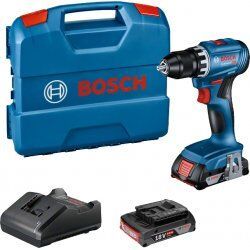 BOSCH GSR 18V-45 2x 2,0Ah         L-CASE  06019K3202