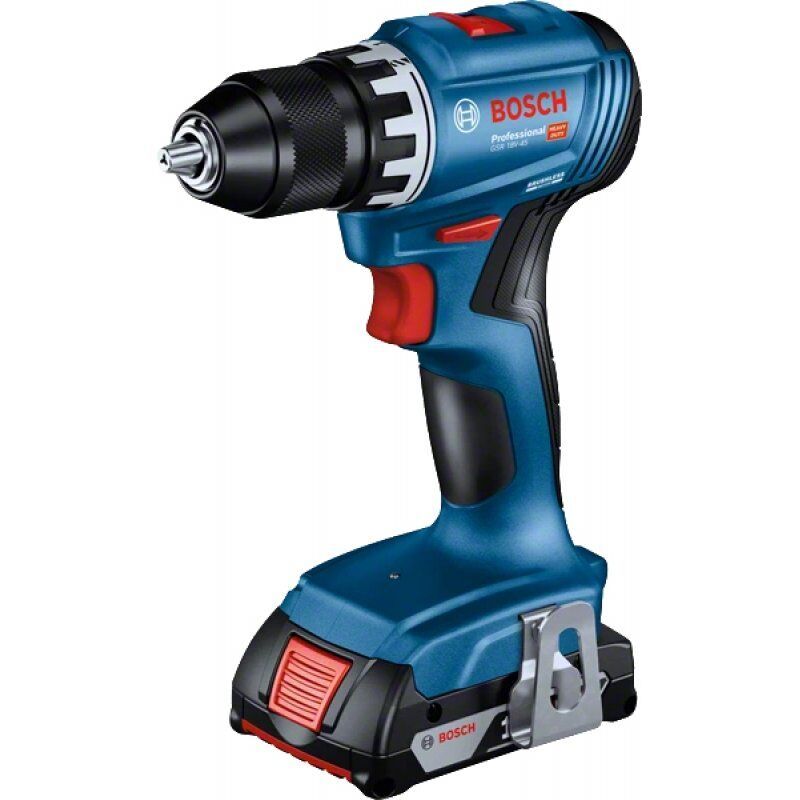 BOSCH GSR 18V-45 2x 2,0Ah          LBOXX  06019K3203