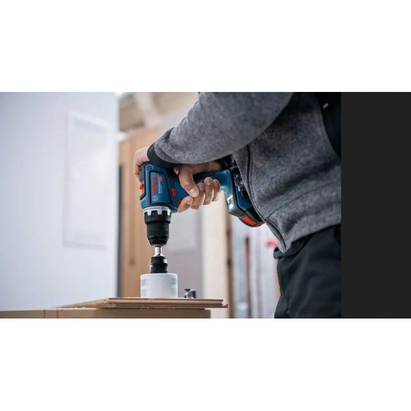 Bosch GSR 18V-90 C 2100 RPM Keyless 1.1 kg Black, Blue, Red