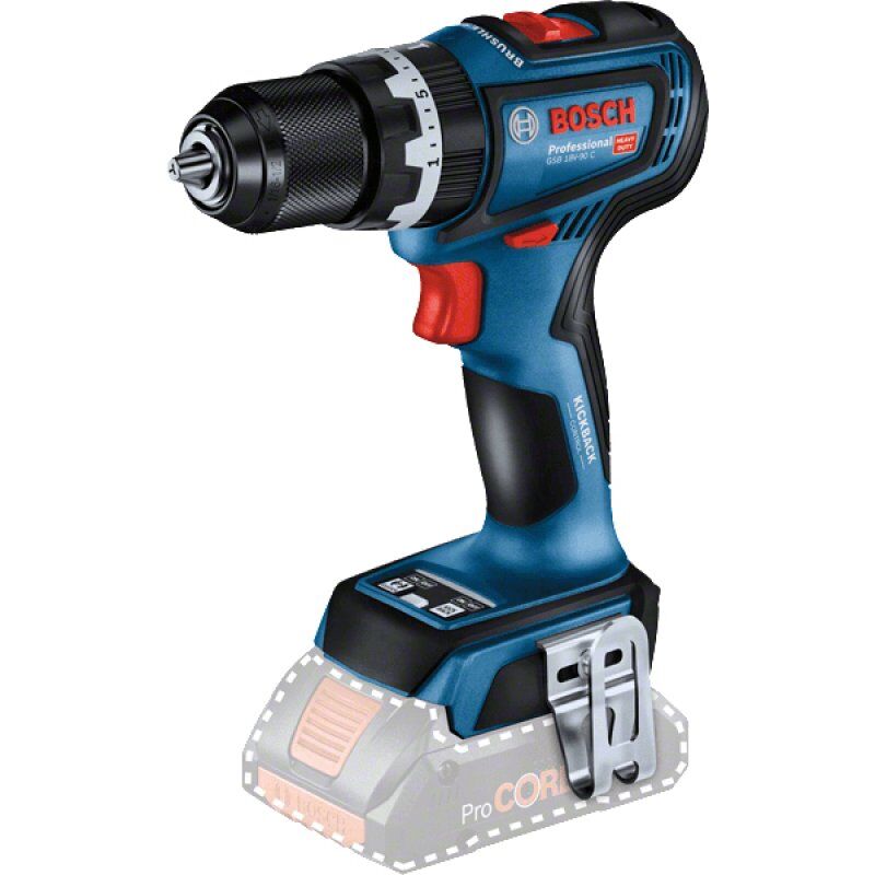 BOSCH GSB 18V-90 C solo            LBOXX  06019K6102