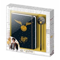 HARRY POTTER - Vif d'Or - Gif Box - Notebook + Stylo