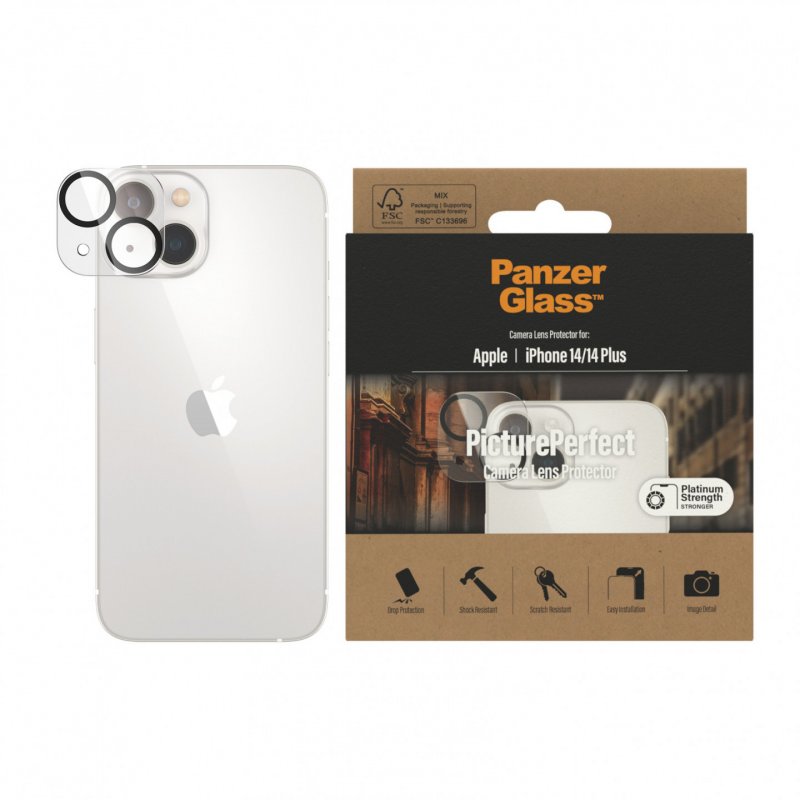 PanzerGlass ™ PicturePerfect Camera Lens Protector Apple iPhone 14 | 14 Plus
