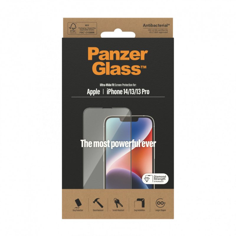 PanzerGlass Apple iPhone 14/13/13 Pro UW   iPhone 14/13/13 Pro UWF AB