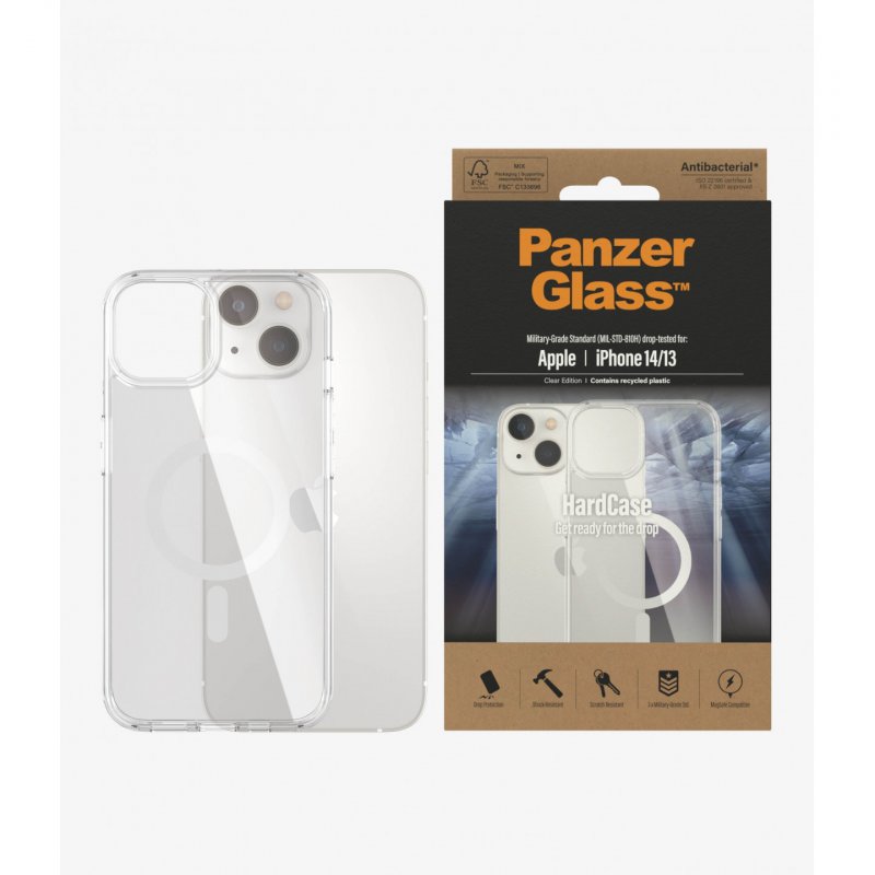 PanzerGlass HC MagSafe iPhone 14/13  cl  Apple iPhone 14/ 13 transparent