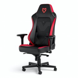 noblechairs NBL-HRO-PU-MSE Siège pour jeu vidéo Siège de jeu sur PC Siège rembourré Noir, Rouge
