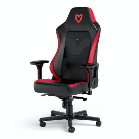 noblechairs NBL-HRO-PU-MSE Siège pour jeu vidéo Siège de jeu sur PC Siège rembourré Noir, Rouge