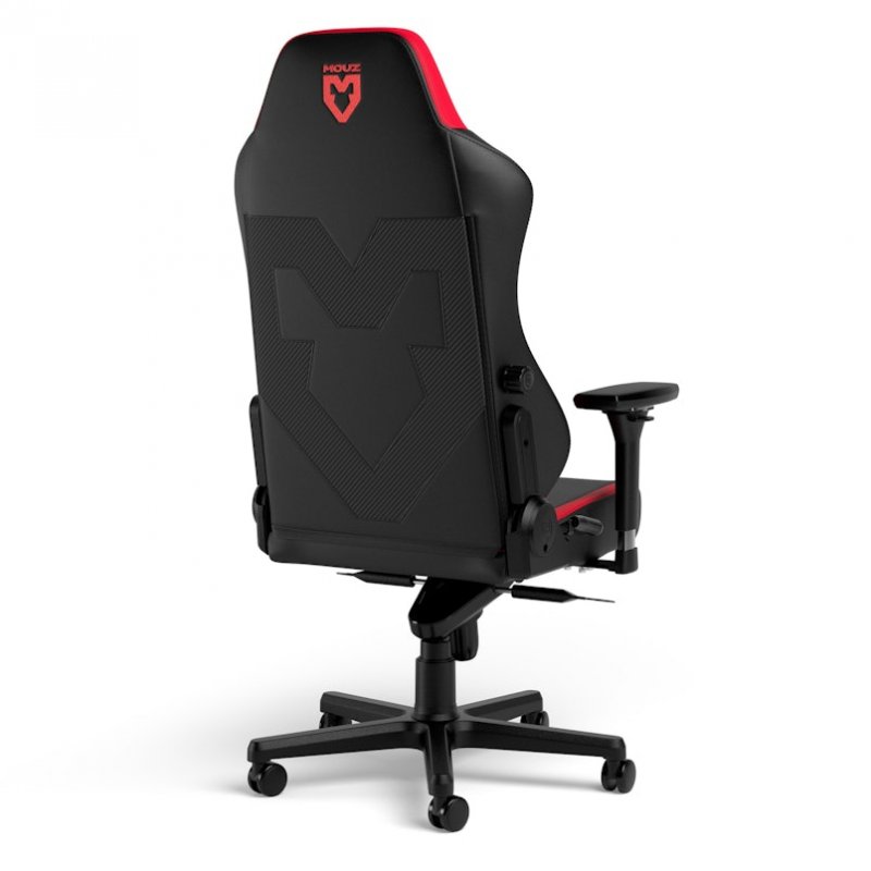 noblechairs NBL-HRO-PU-MSE video game chair PC gaming chair Padded seat Black, Red