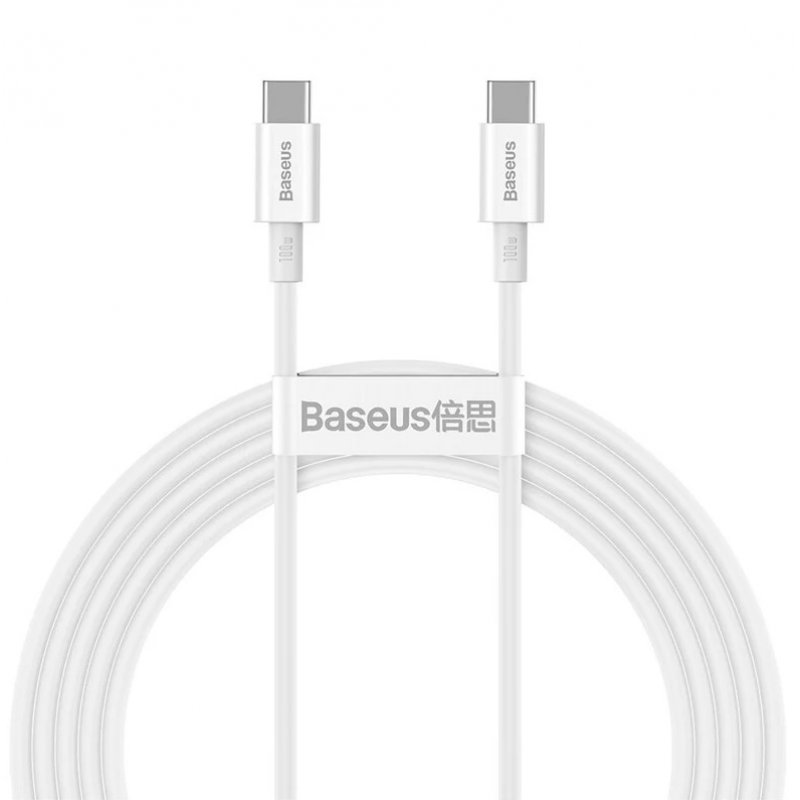 Baseus Superior USB cable 1 m USB 2.0 USB C White