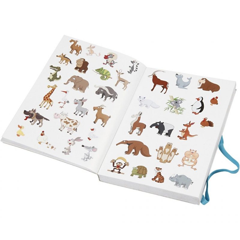 Sticker Book with 2800+ stickers (27070)