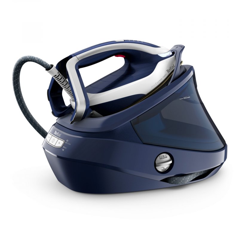 Tefal Pro Express Vision GV9812E0 Centrale vapeur 3000 W 1,1 L Durilium AirGlide Autoclean soleplate Bleu, Blanc