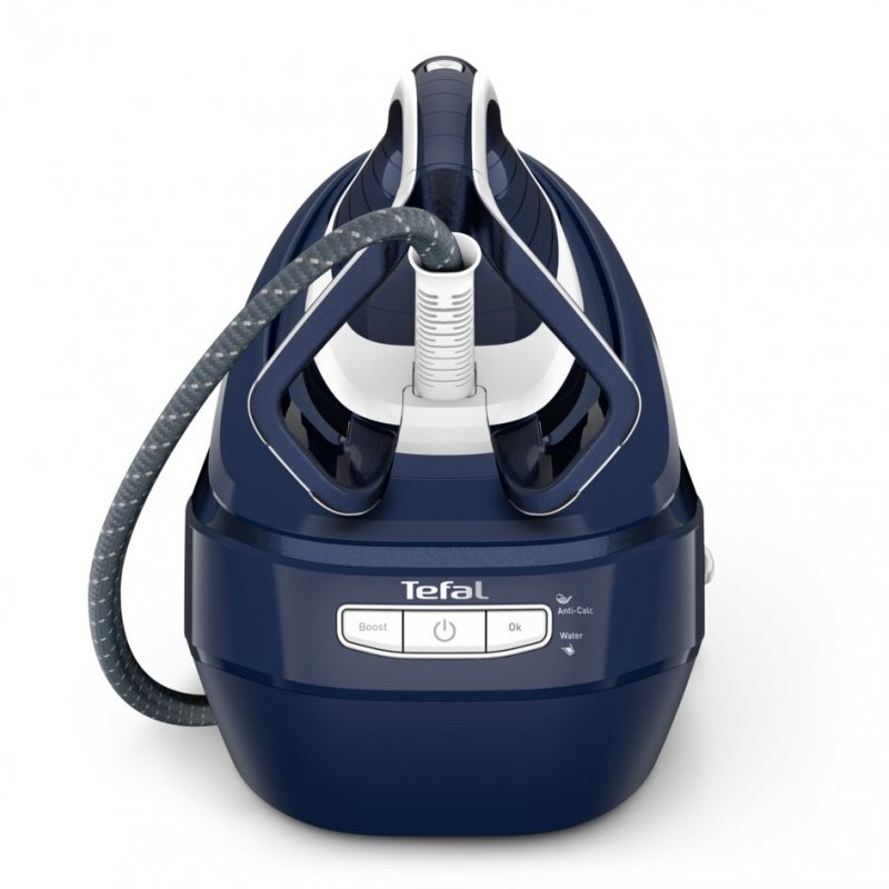 Tefal Pro Express Vision GV9812E0 steam ironing station 3000 W 1.1 L Durilium AirGlide Autoclean soleplate Blue, White