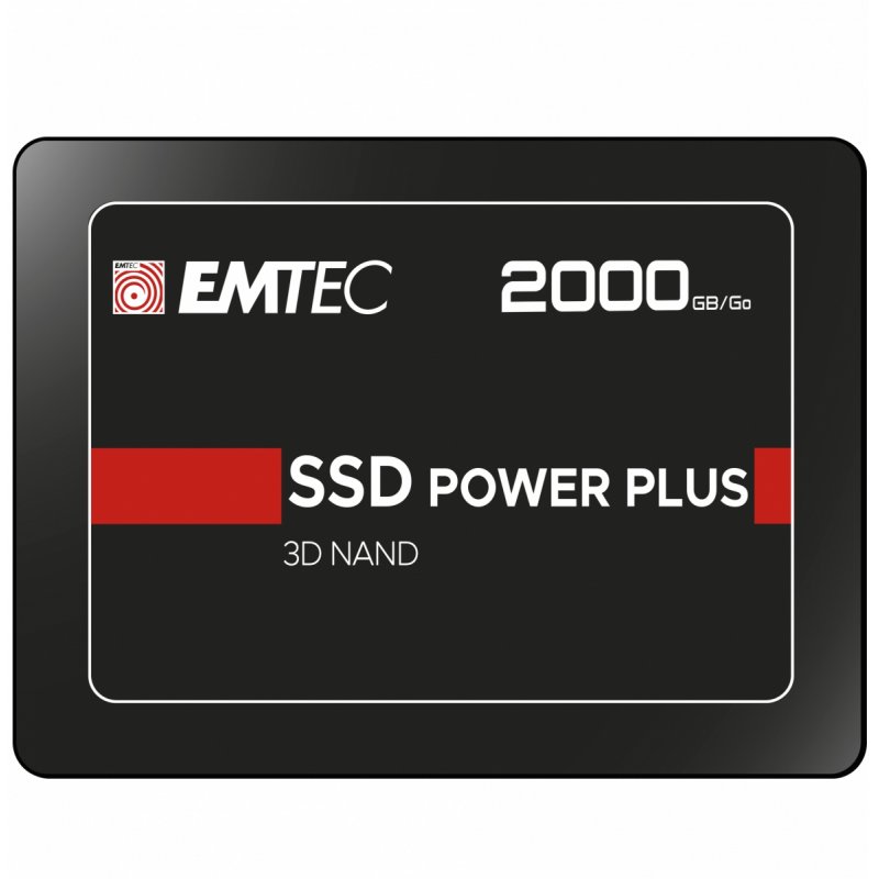 Disque SSD Emtec X150 Power Plus 2To (2000Go) - S-ATA 2,5"