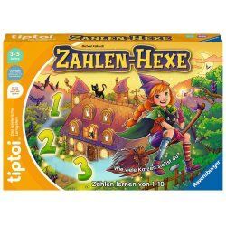 tiptoi 00132 Zahlen-Hexe 15 min Jeu de société Apprentissage