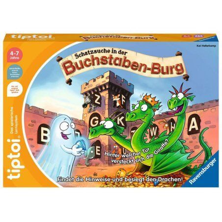 tiptoi 00124 Buchstabenburg 20 min Board game Learning