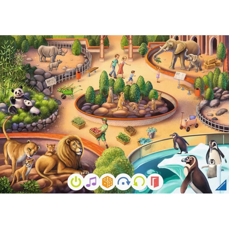 RAV tiptoi Puzzle für kl. Entdecker: Zoo  00138
