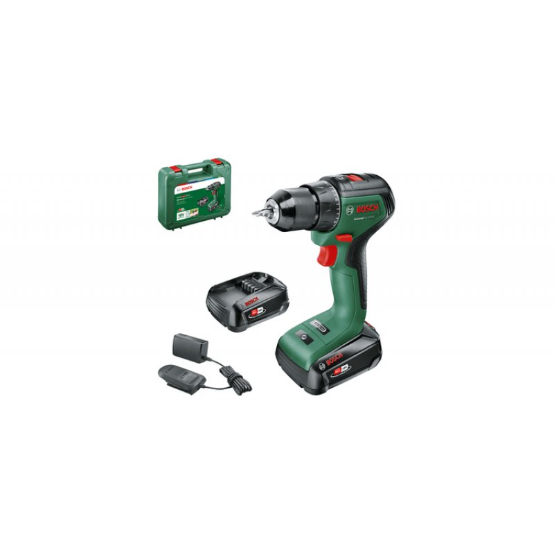 BOSCH UniversalDrill 18V-60 2x 2,0Ah  06039D7002