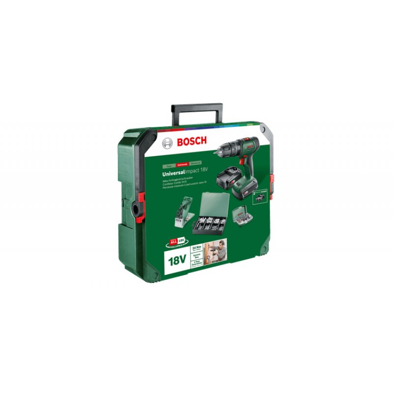 Bosch Universal Impact 18V 1450 RPM Keyless 1.3 kg Green