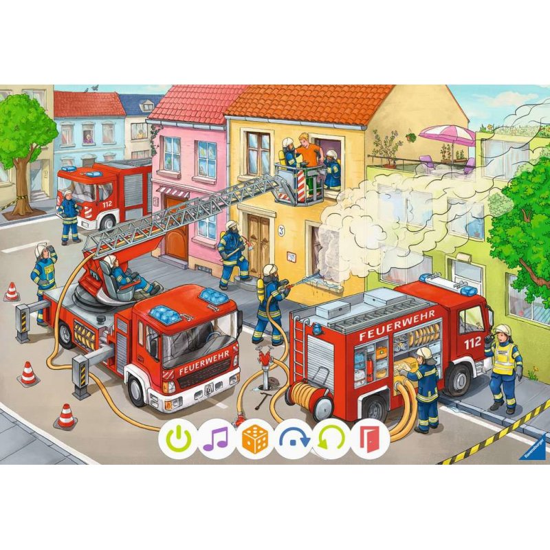 tiptoi 00133 Rettungseinsatz 20 min Jeu de société Puzzle