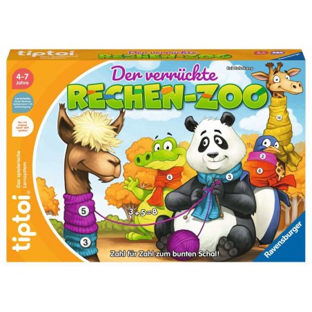 tiptoi Der verrückte Rechen-Zoo Board game Educational