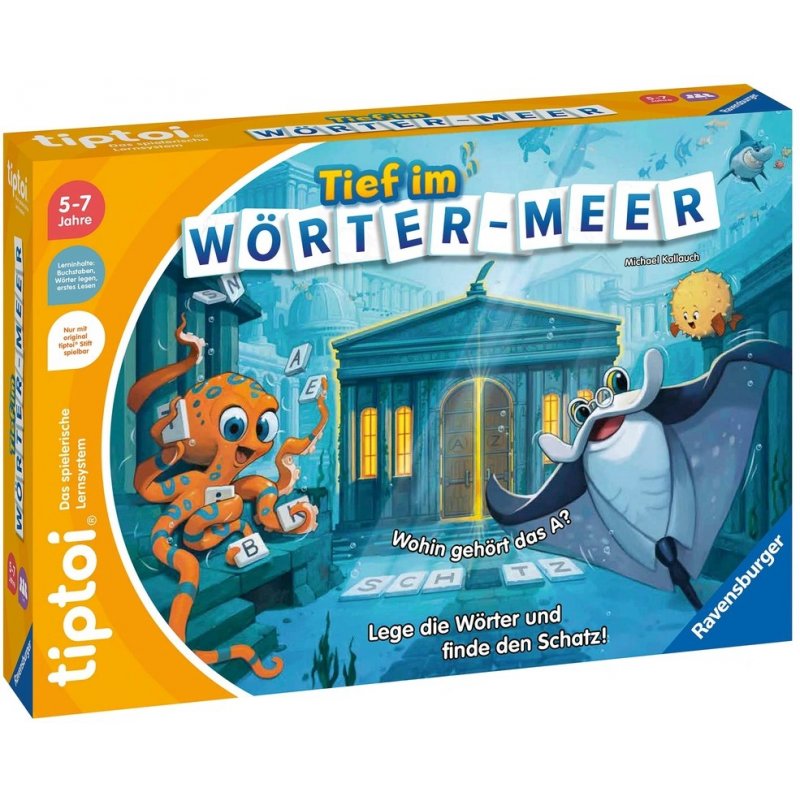 tiptoi Tief im Wörter-Meer 20 min Board game Educational