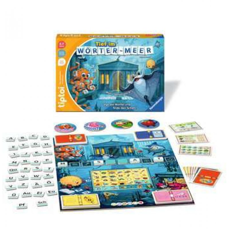 tiptoi Tief im Wörter-Meer 20 min Board game Educational