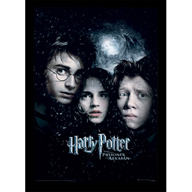 HARRY POTTER - Le Prisonnier d'Azkaban - Impression encadrée 30x40cm