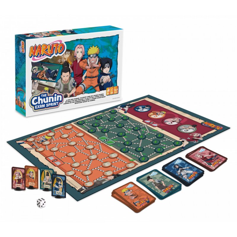 NARUTO - Le Défi des Chunins  - Jeu de société classique FR