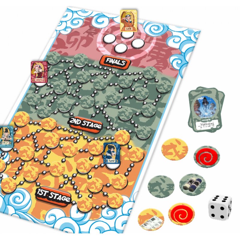 NARUTO - Le Défi des Chunins  - Jeu de société classique FR
