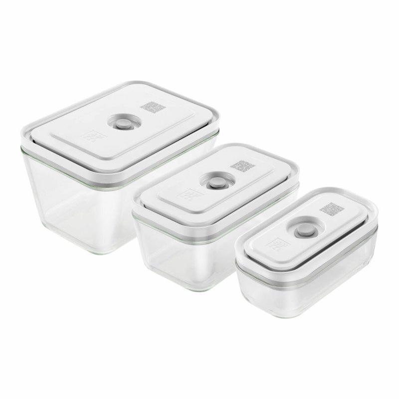 ZWILLING FRESH & SAVE Rectangular Box Grey, Transparent 3 pc(s)